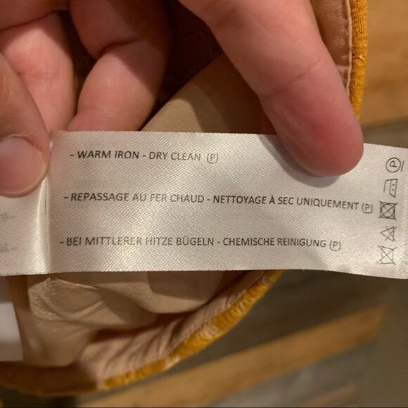 Keepsake The Label Every Way Golden Yellow Strapless Lace Mini Dress Size XS - Picture 15 of 16